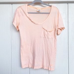 ❌SALE❌ VS PINK Orange Cotton Top M